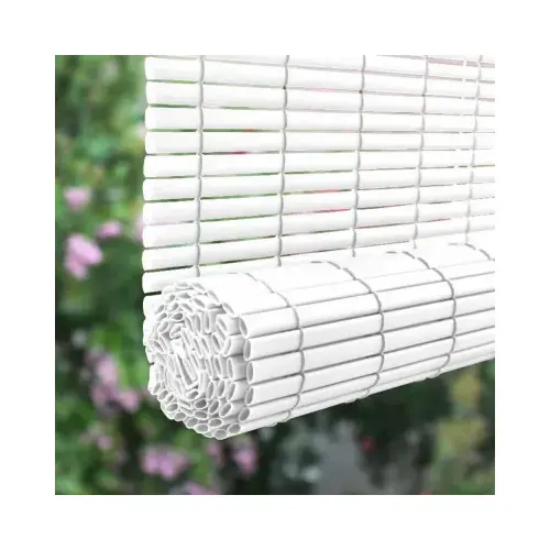 Rollup Shade Vinyl 96" W X 72" H White Cordless White Rollup Shade Vinyl 96" W X 72" H White Cordless White