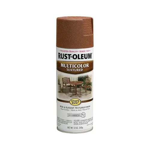 STOPS RUST Textured Spray Rustic Umber, Solvent-Like, Rustic Umber, 12 oz, Aerosol Can STOPS RUST Textured Spray Rustic Umber, Solvent-Like, Rustic Umber, 12 oz, Aerosol Can