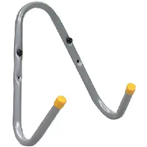 Crawford's BBQ HA1 Storage Bracket, 40 lb, Wall Mounting, Steel, Gray, Zinc