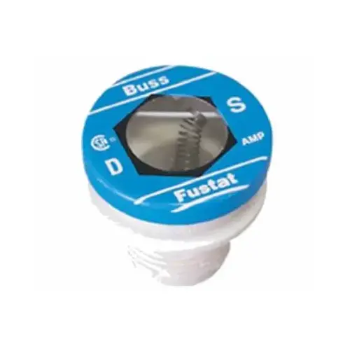 Plug Fuse, 20 A, 125 V, 10 kA Interrupt, Low Voltage, Time Delay Fuse - pack of 16 Plug Fuse, 20 A, 125 V, 10 kA Interrupt, Low Voltage, Time Delay Fuse - pack of 16