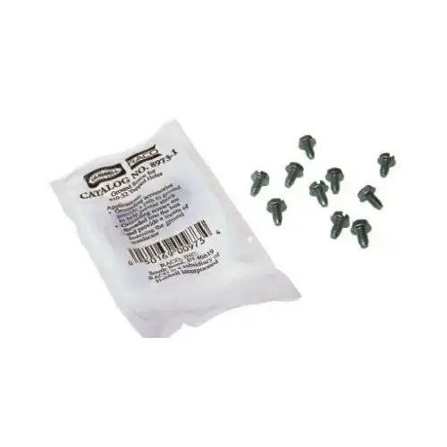 Grounding Screws pack of 10 Green Grounding Screws pack of 10 Green