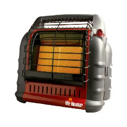 Portable Heater Big Buddy 18,000 Btu/h 450 sq ft Radiant Propane Red Portable Heater Big Buddy 18,000 Btu/h 450 sq ft Radiant Propane Red