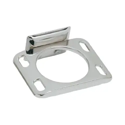 Toothbrush and Tumbler Holder, Steel, Chrome, Wall Mounting