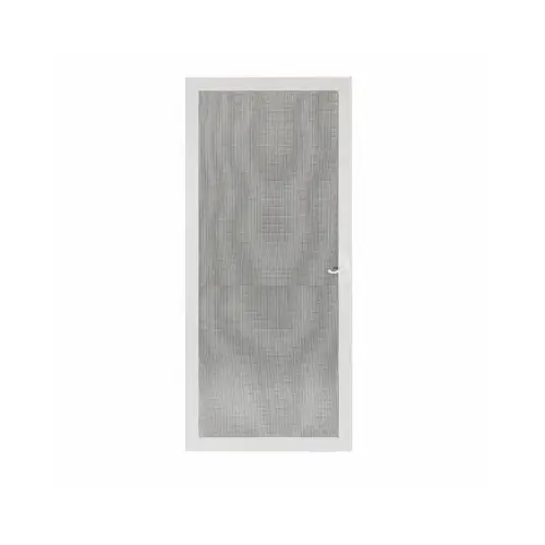 Screen Door 81" H X 36" W White Aluminum White