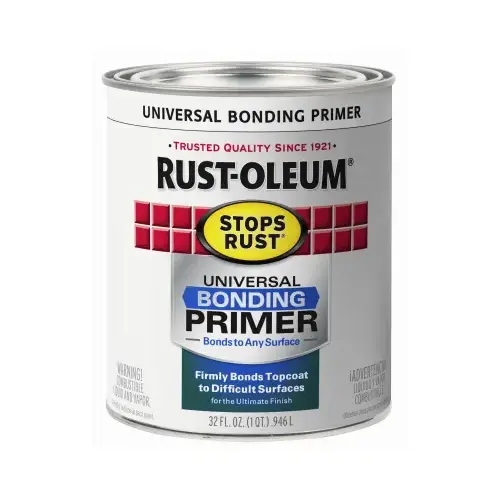 Bonding Primer Universal White Flat 1 qt White - pack of 2 Bonding Primer Universal White Flat 1 qt White - pack of 2