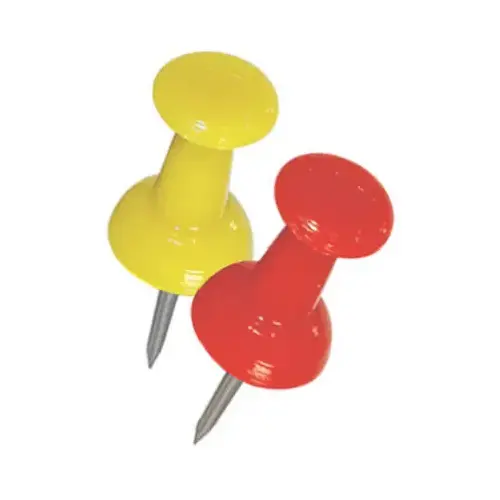 Push Pin, Steel Assorted - pack of 16 Push Pin, Steel Assorted - pack of 16
