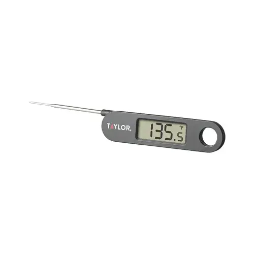 Probe Thermometer,-40 to 230 deg C, LCD Display, Black Probe Thermometer,-40 to 230 deg C, LCD Display, Black