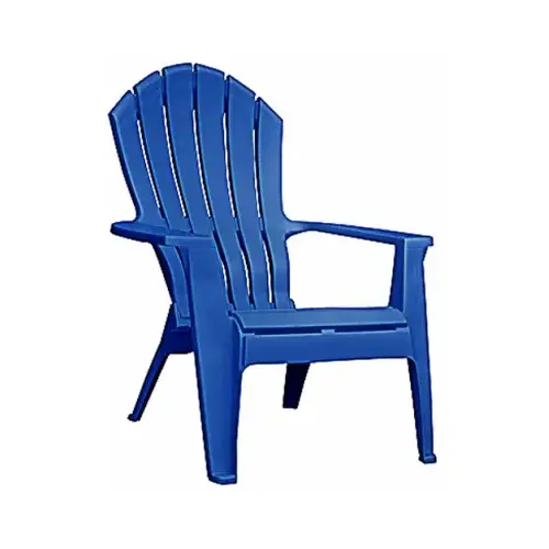 Chair RealComfort Blue Polypropylene Frame Adirondack