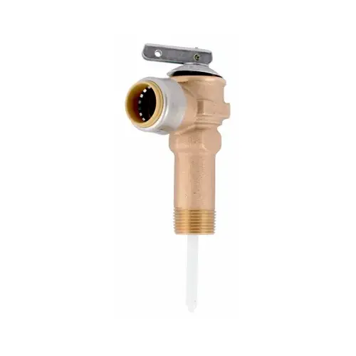 Temperature and Pressure Relief Valve NCLX-5LX 3/4" Brass Temperature and Pressure Relief Valve NCLX-5LX 3/4" Brass