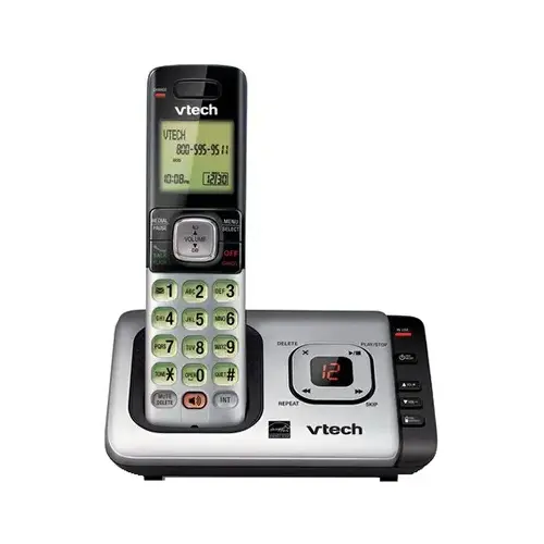 Telephone 1 Digital Cordless Gray Gray