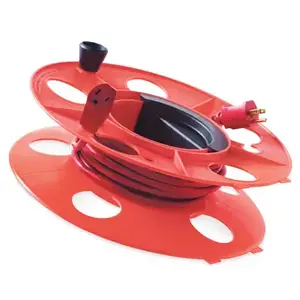 Bayco Products KW-130 150 Ft. of 16/3 Cord Capacity Plastic Cord Reel Orange