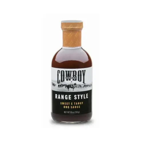 BBQ Sauce Range Style Sweet and Tangy 18 oz