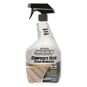 RockSolid 350551 Deck Stain Remover, 32 oz, Liquid, Mild