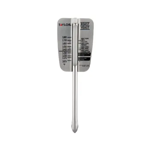 Armored Analog Meat Thermometer, 3-1/2 inch Probe, Oven Safe, Stainless Steel Armored Analog Meat Thermometer, 3-1/2 inch Probe, Oven Safe, Stainless Steel