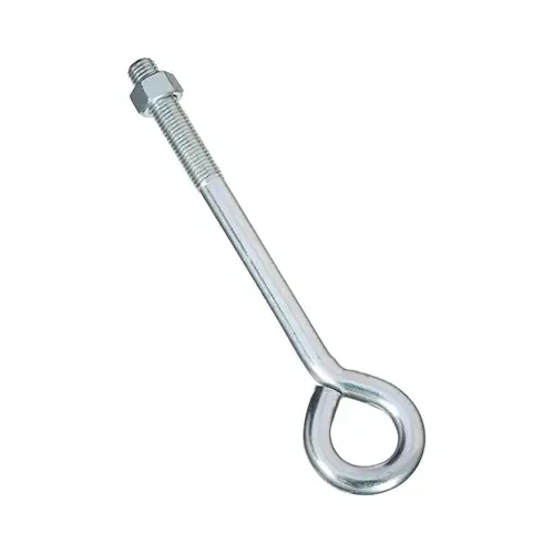 Eye Bolt, 3/4 in Thread, 675 lb Working Load, Steel, Zinc Eye Bolt, 3/4 in Thread, 675 lb Working Load, Steel, Zinc