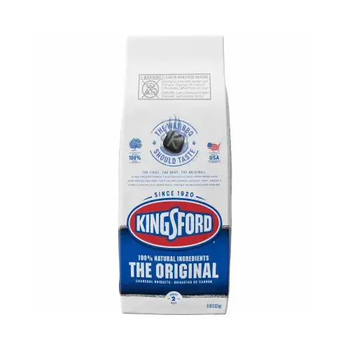 32114 Original Charcoal Briquettes, Charcoal, 8 lb Bag