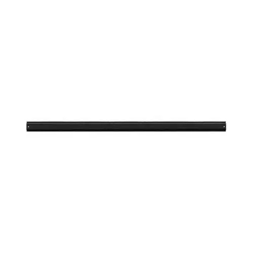Storage Rail, 450 lb, Steel Black Storage Rail, 450 lb, Steel Black
