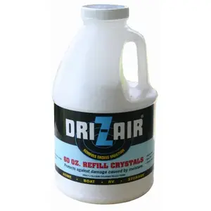Dri-Z-Air DZA-60 Dri-Z-Air Moisture Absorber Refill, 60 oz, Crystal