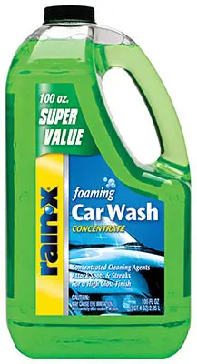 Rain-X Car Wash 100 oz Liquid Mild - pack of 4 5072084-XCP4 Rain-X Car Wash 100 oz Liquid Mild - pack of 4 5072084-XCP4