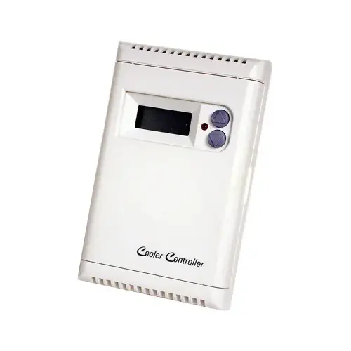 Cooler Controller, Digital, For: Evaporative Cooler Purge Systems White Cooler Controller, Digital, For: Evaporative Cooler Purge Systems White