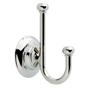 Delta 78435-PC Robe Hook Porter 5.98" H X 3.78" W X 2.95" L Chrome Chrome