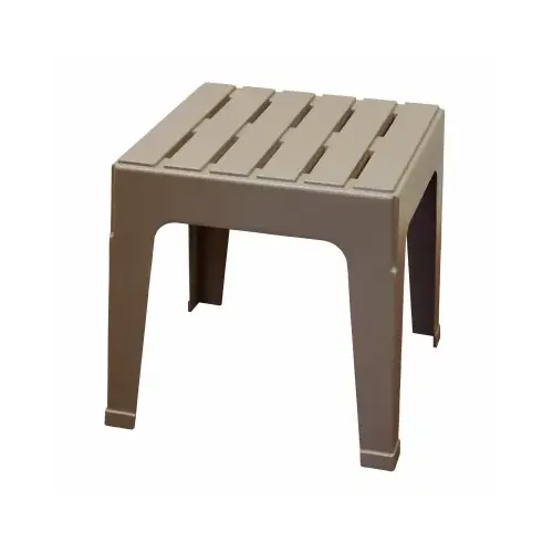 Side Table Big Easy Portobello Square Resin Stackable Portobello Side Table Big Easy Portobello Square Resin Stackable Portobello