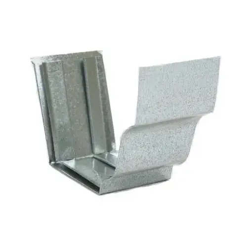 Slip Joint Connector 3.5" H X 4" W X 4" L Metallic Galvanized Steel K Metallic Gray Slip Joint Connector 3.5" H X 4" W X 4" L Metallic Galvanized Steel K Metallic Gray