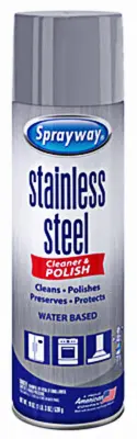 Sprayway Stainless Steel Cleaner No Scent 15 ounce oz Spray - pack of 12 SW148R-XCP12 Sprayway Stainless Steel Cleaner No Scent 15 ounce oz Spray - pack of 12 SW148R-XCP12