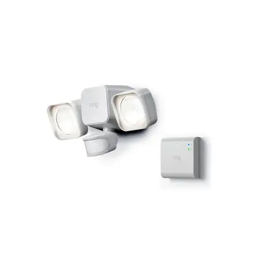 Floodlight Motion-Sensing Battery Powered LED White White Floodlight Motion-Sensing Battery Powered LED White White