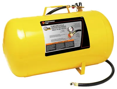 Performance Tool Air Tank 125 psi Yellow W10011