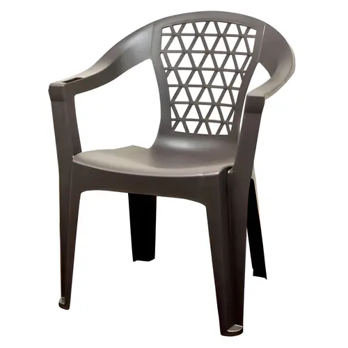 Chair Penza Earth Brown Polypropylene Frame Stackable