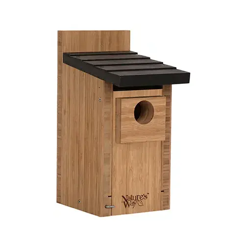 Bird House Nature's Way 12" H X 8.13" W X 5.5" L Cedar Brown Bird House Nature's Way 12" H X 8.13" W X 5.5" L Cedar Brown