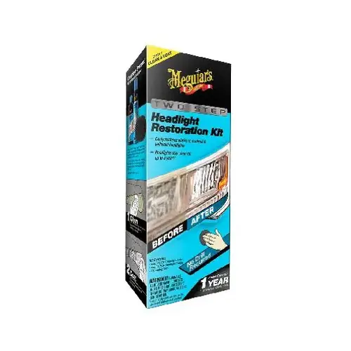 Headlight Restoration Kit, 4 fl-oz, Liquid