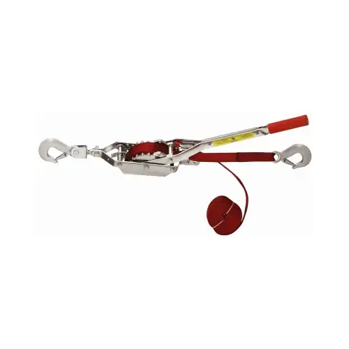 1-Ton 25 Ft. Double Cable Puller Red 1-Ton 25 Ft. Double Cable Puller Red