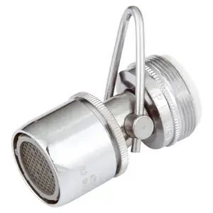 Whedon SV5C Swivel Aerator SaverAerator Dual Thread 15/16"-27M x 55/64"-27F Chrome Plated Chrome Plated