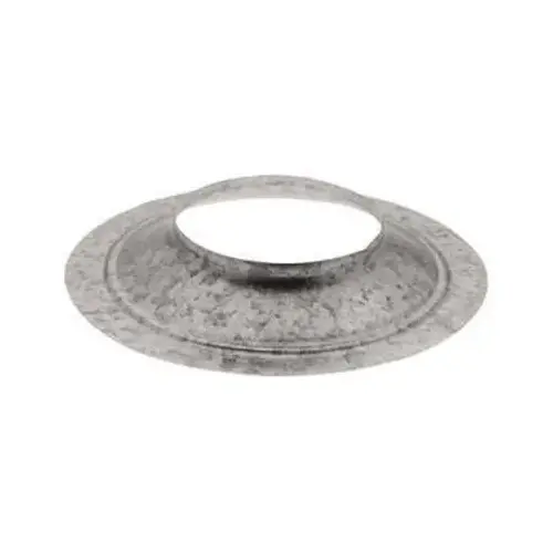Storm Collar 3" D 24 Ga. Galvanized Steel Silver Storm Collar 3" D 24 Ga. Galvanized Steel Silver
