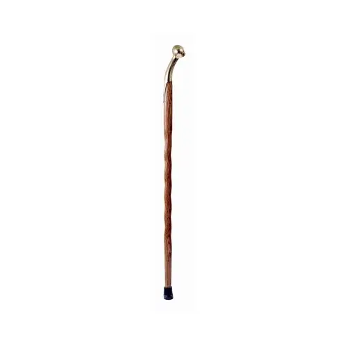 Walking Stick Cane Hame Top Oak Brown Walking Stick Cane Hame Top Oak Brown