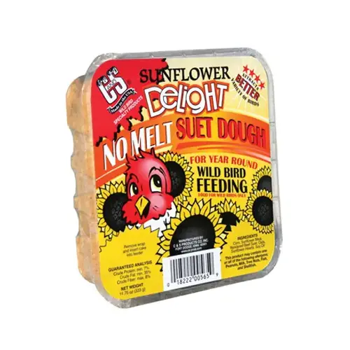 Wild Bird Food Sunflower Delight Assorted Species Beef Suet 11.75 oz Wild Bird Food Sunflower Delight Assorted Species Beef Suet 11.75 oz