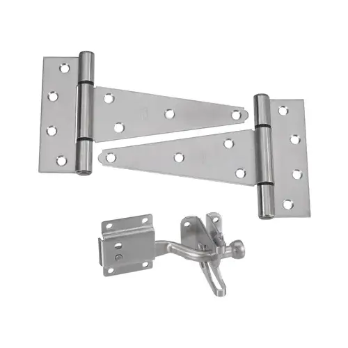 DPV875 Series Gate Kit, Stainless Steel, Silver, Stainless Steel, 3-Piece DPV875 Series Gate Kit, Stainless Steel, Silver, Stainless Steel, 3-Piece