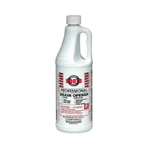 Drain Opener Professional Liquid 32 oz - pack of 12