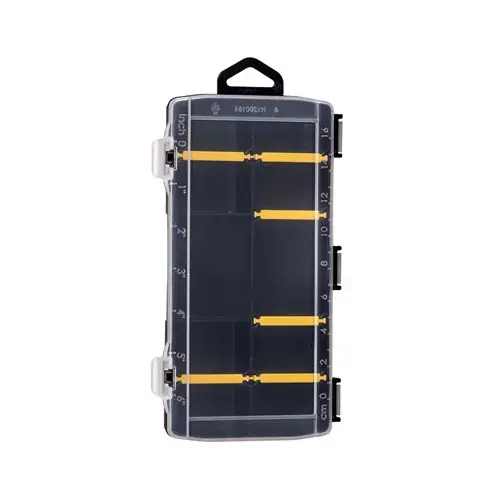 Organizer with Clear Lid 8.25" Black/Yellow Black/Yellow Organizer with Clear Lid 8.25" Black/Yellow Black/Yellow