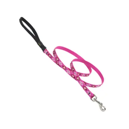 Leash Original Designs Multicolor Puppy Love Nylon Dog Multicolor Leash Original Designs Multicolor Puppy Love Nylon Dog Multicolor