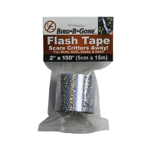 Flash Tape Bird Repellent, 2 In. x 150 Ft. Flash Tape Bird Repellent, 2 In. x 150 Ft.