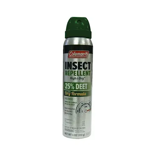 Insect Repellent High & Dry Liquid For Mosquitoes/Ticks 4 oz
