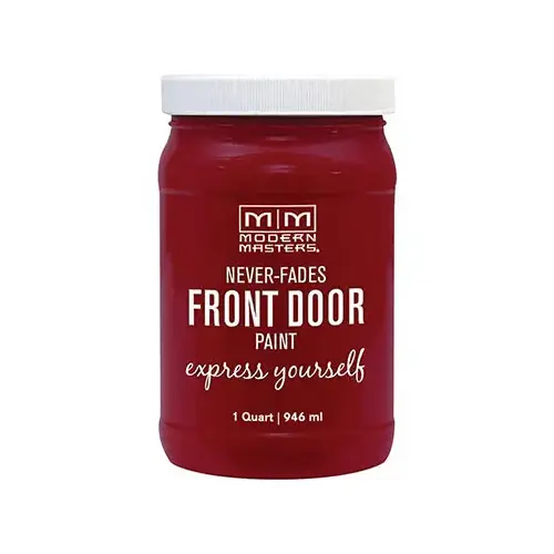 Front Door Paint Satin Passionate Water Base Exterior and Interior 1 qt Passionate Front Door Paint Satin Passionate Water Base Exterior and Interior 1 qt Passionate