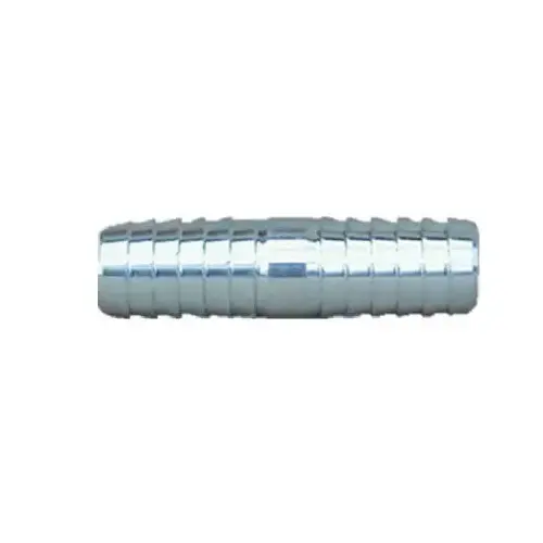 Coupling 3/4" Barb X 3/4" D Barb Galvanized Steel Coupling 3/4" Barb X 3/4" D Barb Galvanized Steel