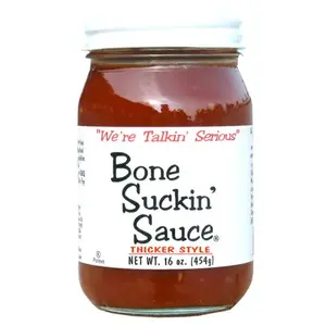 Bone Suckin' BS00600 16 Oz. Thick Sweet Southern Barbeque Sauce