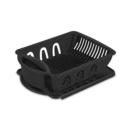 Sink Station 17.625" L X 13.25" W X 5.5" H Plastic Black
