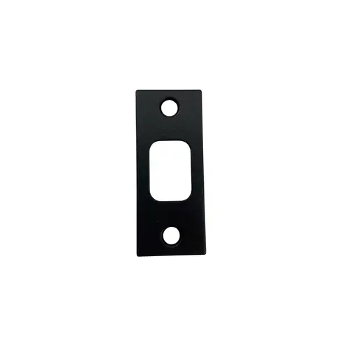 1-1/8" x 2-3/4" Square Corner Deadbolt Strike Dark Bronze Finish 1-1/8" x 2-3/4" Square Corner Deadbolt Strike Dark Bronze Finish