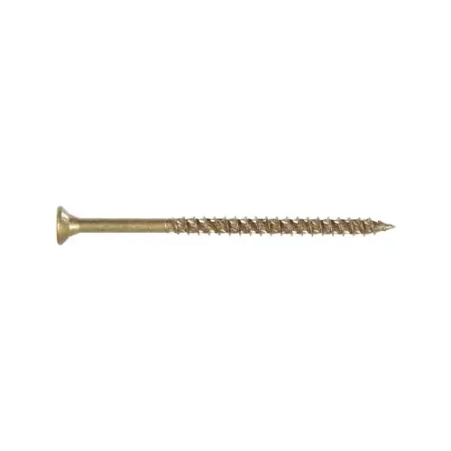 #8 x 2 in. Star Flat-Head Exterior Wood Screw (5 lbs./Pack)
